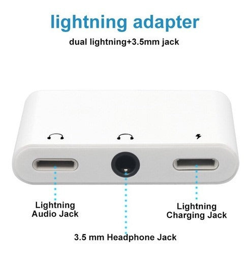 Adaptador Lightning 3.5mm