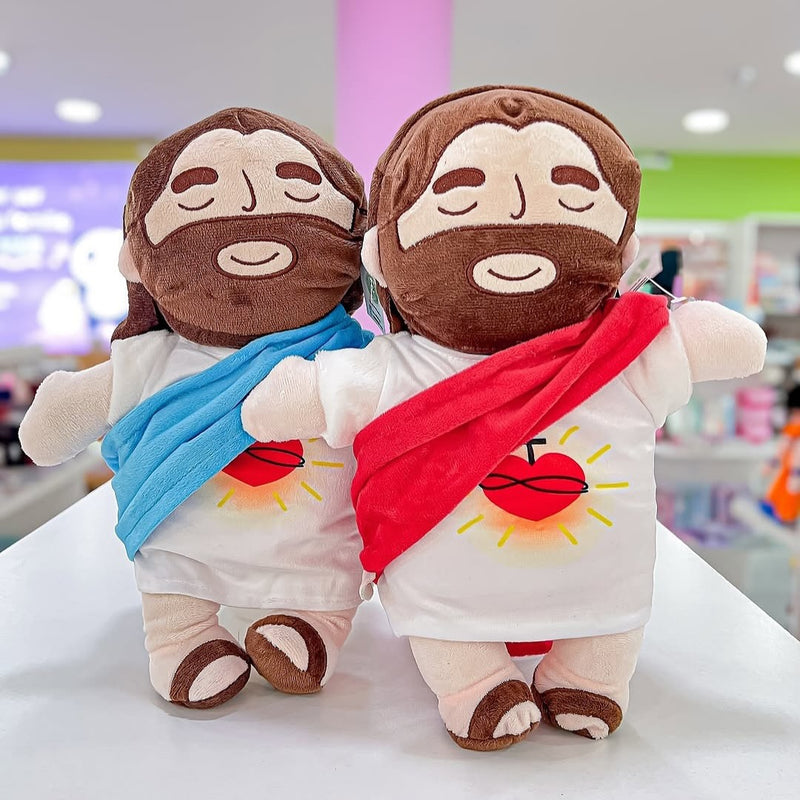 🧸 PRODUCTO EXCLUSIVO - PELUCHE DE LUJO QUE RESPIRA: JESÚS, MI FIEL AMIGO